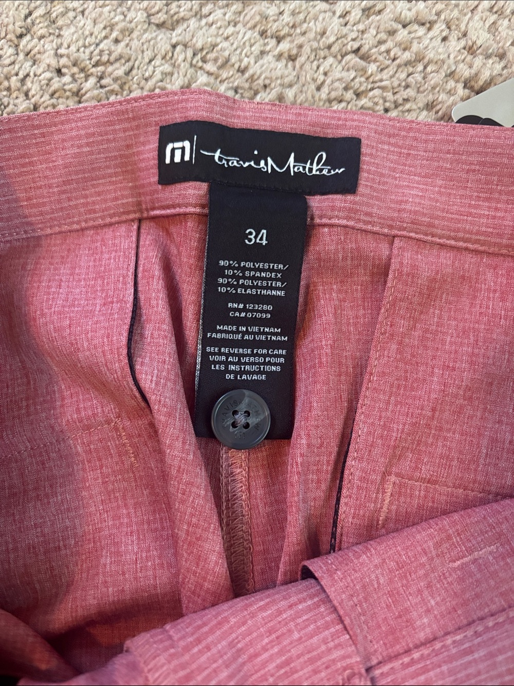 New with tags - men’s Travis Matthew shorts - Picture 2 of 4